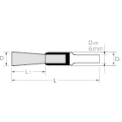 Szczotka pędzelkowa spl. PBGS 1210/6 ST 0,20