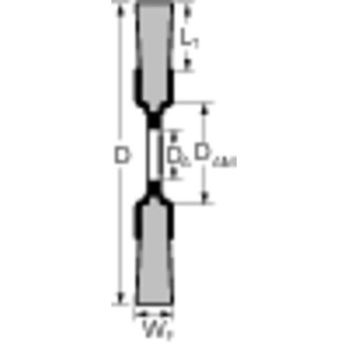 Szczotka tarczowa RBU 15016/12,0 CO 120 1,10