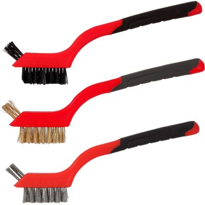 Zestaw szczotek 3 szt, 3x7 rzędów 180mm Proline