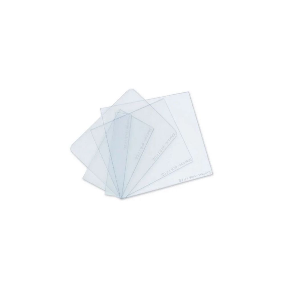 Szybka z poliwęglanu 106x125mm V4 zewn./ V5a wewn.}