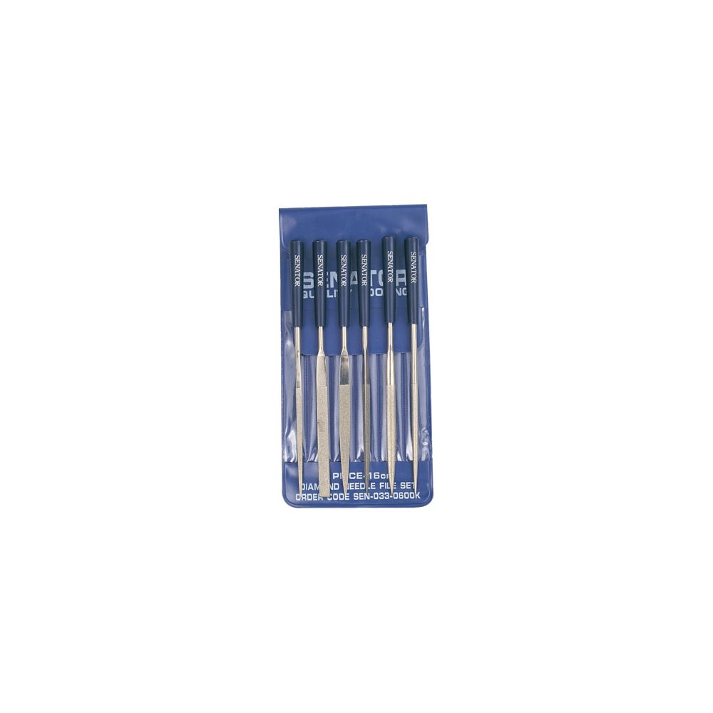 Pilniki iglaki diamentowe 6 szt 160mm }