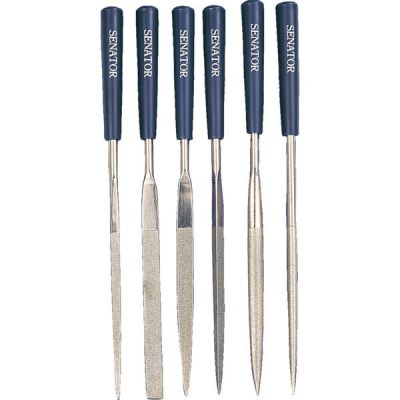 Pilniki iglaki diamentowe 6 szt 160mm 