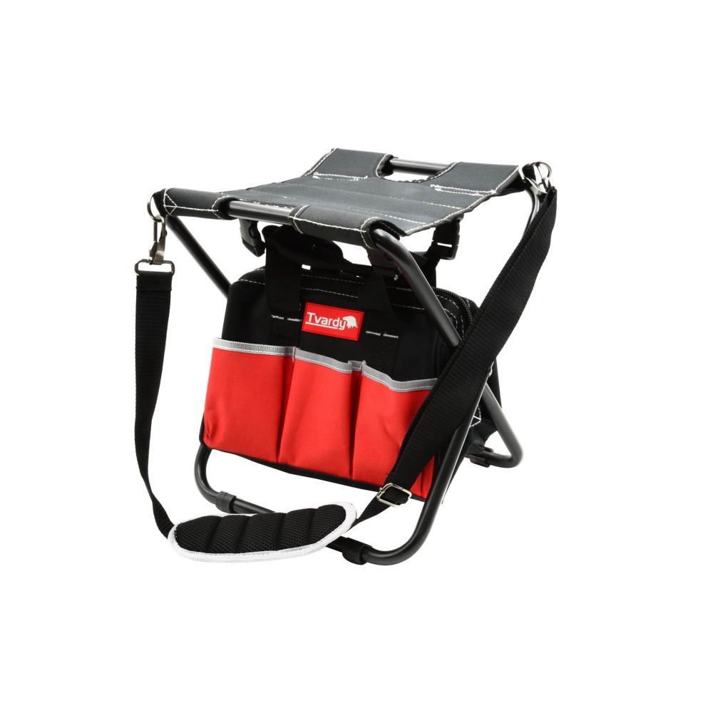 Krzesełko z torbą monterską}