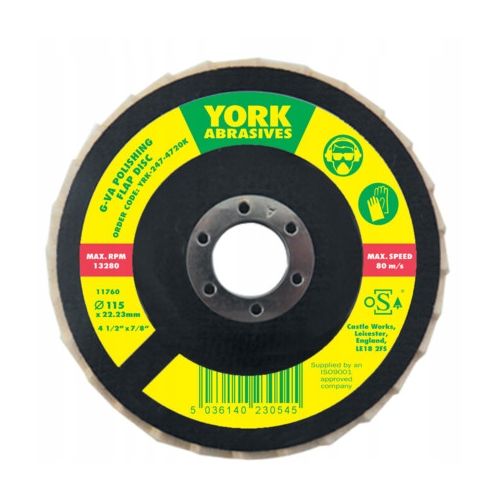 Tarcza lamelkowa filcowa 125mm YORK