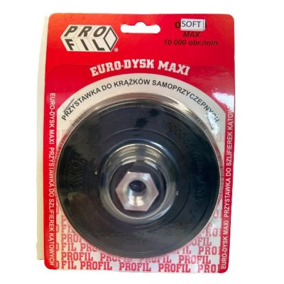 Przystawka do krążków 125mm M14 - MAXI miękki