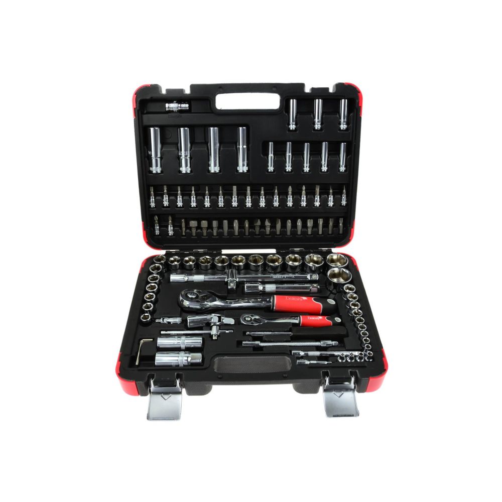 Zestaw nasadek 1/4" - 1/2" 94 elem. }