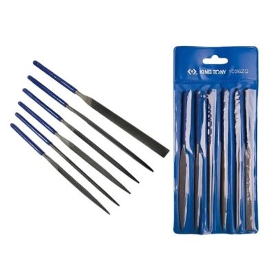 Zestaw pilników igiełkowych 160mm 6szt KING TONY