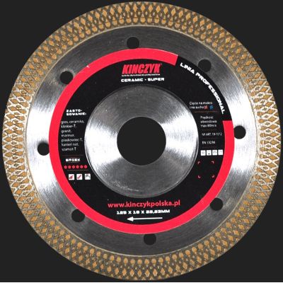Tarcza diamentowa pełna 250x25,4/22 Ceramic Super