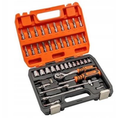 Zestaw 48 częściowy kluczy nasadowych 1/4" Grosley