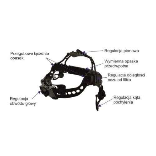 Przyłbica samościemniająca SHERMAN-PROFI V4  4-13