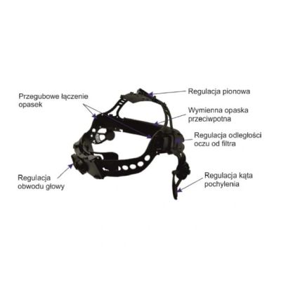 Przyłbica samościemniająca SHERMAN-PROFI V4  4-13