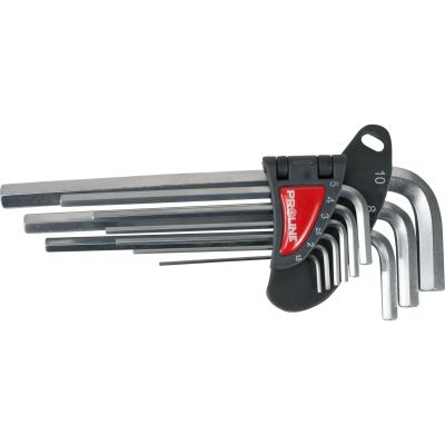 Klucze imbusowe długie 1,5-10mm zestaw