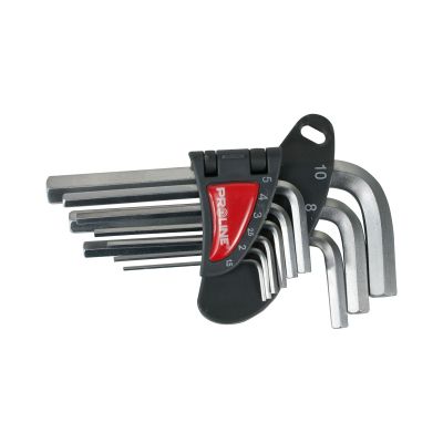 Klucze imbusowe krótkie 1,5-10mm zestaw