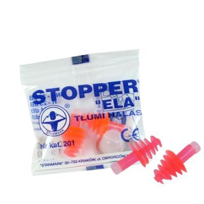 Zatyczki do uszu - stopery 25 dB "ELA"