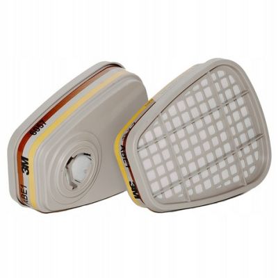 Filtr węglowy pochłaniacz klasy ABE1 3M 6057