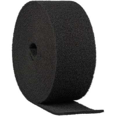 Włóknina rolka 100mm/10mb gr.120 medium czarna SiC