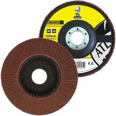 Ściernica listkowa 125 P120 KX563 Atlas Bronz