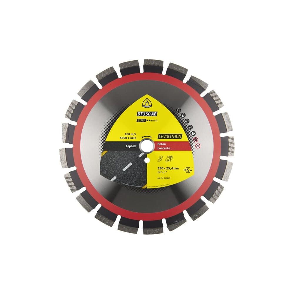 Tarcza diamentowa segm. 400x25,4 DT350BA beto}