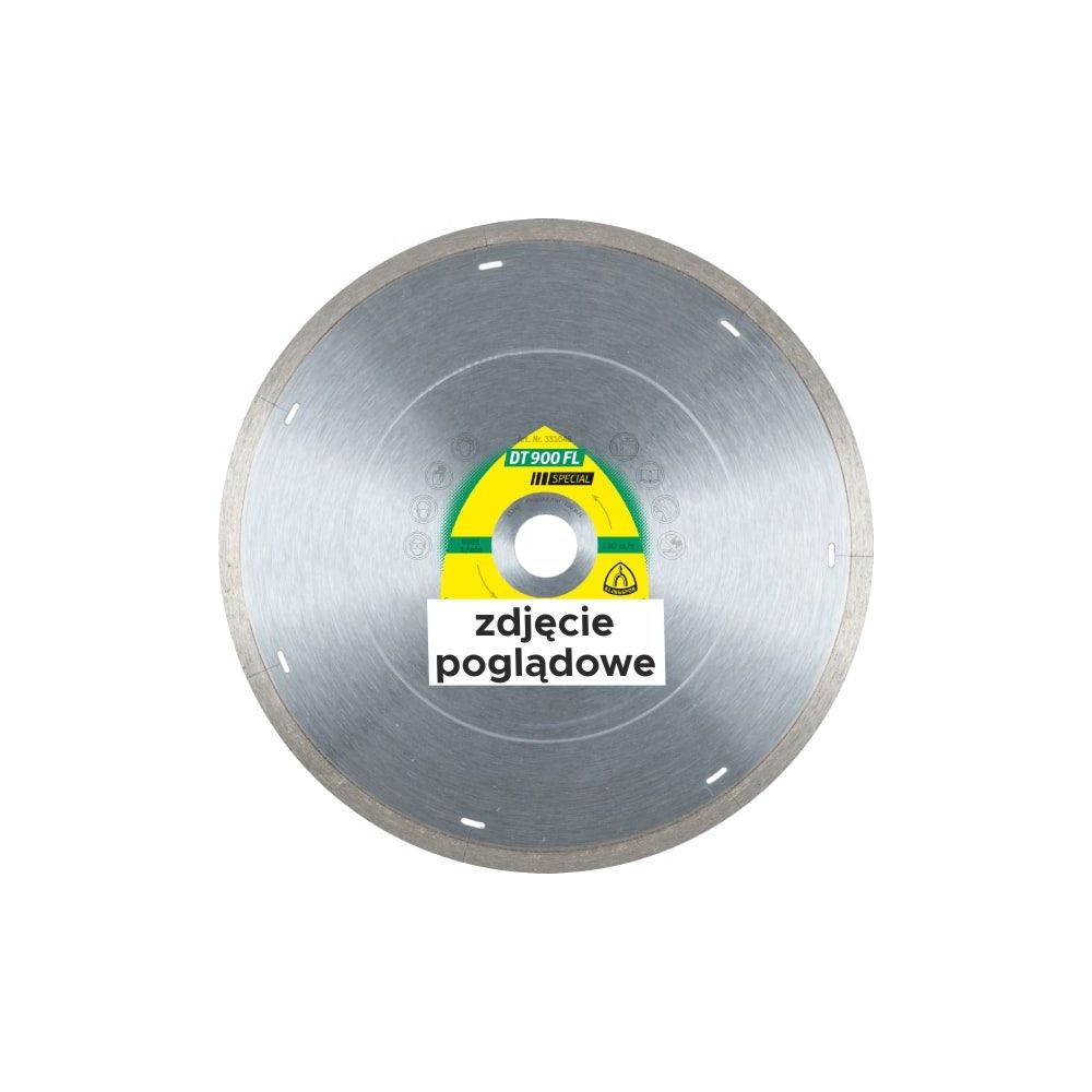 Tarcza diamentowa pełna 250x25,4/30 DT900FL WYCOFA}
