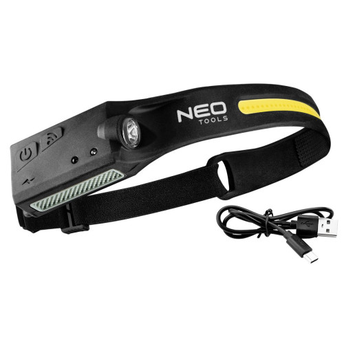 Latarka czołowa LED belt 2w1 NEO